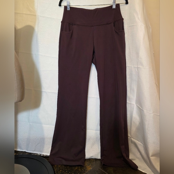 Zeronic Pants - Zeronic Brown Bootcut Yoga Pants. Sz Small.